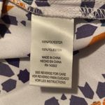 Finn & Grace Wide Sleeve Geometric Print Blouse Photo 4