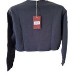 Mitchell & Ness Black Cropped Sweatshirt size M Photo 1