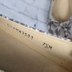 Stuart Weitzman  snakeskin tassle ballet flat shoes size 7.5 Photo 7