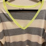 Gap  Striped Wool Blend Dolman Sleeve V-Neck Sweater Size L New W/O Tag Photo 5