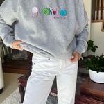 M&C Sportswear Vintage Gray Embroidered Grandma Sweatshirt Photo 1