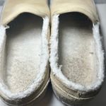 Vans Asher Womens Suede Slip On Fur Lined Shoes Size 8 Beige Comfort Casual Photo 5