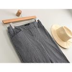 Cynthia Rowley | Blue Geometric Ankle Dress Pants | Sz 4 Photo 1