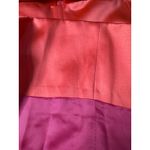 PATOU Pink Cotton Blend Satin Mini Dress FR 44 Cutout Waist Cocktail Party Dress Size undefined Photo 8