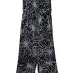 Diane Von Furstenberg  Adele Light Beam‎ Black Off-the-Shoulder Jumpsuit Size 10 Photo 0