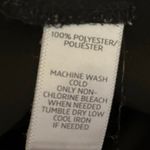 Loft  Womens Black Sleeveless Ruffle Crewneck Pleats Keyhole Casual Blouse Top XS Photo 3