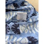 Mud Pie  Dress Womens‎ Medium Blue Midi Tassels Boho Beach Resort Coastal Preppy Photo 7