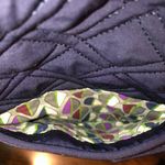 Vera Bradley Navy Blue Quilted Convertible Crossbody Shoulderbag Photo 13