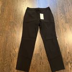 Theory Black Straight Leg Tailored Pants Keneth Style Size 6 Photo 2