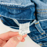 Lee vtg granola girl  high rise high waisted straight leg medium wash denim jeans Photo 6