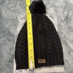 Nike Authentic  Removable Pom Black Knit Women's Beanie OSFA Photo 10