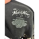 Nick & Nora  Leopard One Piece Sleepwear Footed Pajamas Womens Small Photo 5