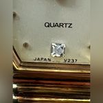 Wyler Diamond Rare Vintage Ladies Watch Gold Bracelet Dial New Old Stock IOB Photo 9