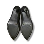 BCBGeneration  Suede Pumps Women's 8.5 B Black Pointed Toe Classic Dress Heels Photo 7