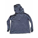 Anthropologie Saturday Sunday  Hoodie Pullover Womens Medium Oversized Blue‎ Photo 4