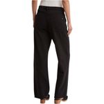 Rag and Bone  Lori Mid-rise Wide Leg Pants 25 Black Denim‎ Photo 1