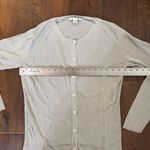 Banana Republic  celadon green silk cardigan, vintage, size M Photo 5