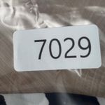 Chico's  Travelers Collection Top Women Medium Navy White Tunic Geometric Boho NWT Photo 7