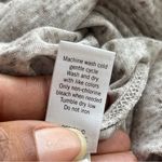 Athleta  | Heather Gray Moonlight Mile Linen Blend Long Sleeve Tee - Sz XL Photo 5