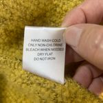 Coco + Carmen  cowl‎ neck sweater, 3/4 sleeve mustard yellow Photo 6