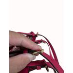 Michael Kors red women’s leather handbag purse clutch medium new SKU 4424 Photo 6