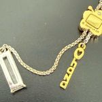 Disney LA CN Ohana Lilo & Stich Hibiscus Flower Slider Lariat Necklace 11g. Photo 4