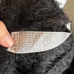 Forever 21 Black Fuzzy‎ Tank Top, Goth Whimsigoth Grunge Indie Sleaze Small Photo 3