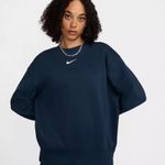 Nike  Navy Blue Crewneck Photo 0