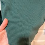 Urban Outfitters  Meg square neck long sleeve ribbed crop top Photo 2