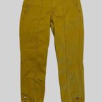 CAbi The Tracker Jogger Ankle Pants Marigold Yellow Size 6 Photo 2