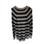 Banana Republic  Black and Gray Striped Sweater Photo 1