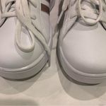 Adidas  Grand Court Rose Gold and White Tennis Shoes Sneakers Photo 2