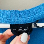Urban Outfitters Out From Under Jojo Oversized Waffle Knit Top Blue Sz S… Photo 3