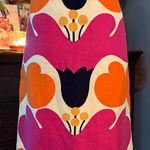 Lilly Pulitzer  Jackie Mod Orange and Pink Multicolor Floral Print Pencil Skirt Photo 0