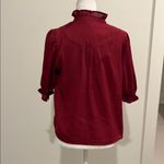NWT Avara &Merci Burgundy Top Sz M Photo 3