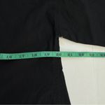 Eileen Fisher Black Organic Cotton Poplin Button Down Shirt Size X-Small Photo 3