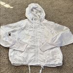 Zyia  ACTIVE White Bomber Jacket size medium Photo 0