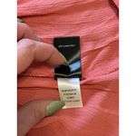 Torrid  Coral Smocked Baby Doll Top Blouse‎ Size 0 Beach Summer Colorful Photo 7