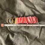 NWOT Coral pink studded scrunchie keychain Photo 5