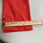 Rafaella  Women’s Orange Polka Dot Pants,‎ Size 6 ankle skinny Photo 3