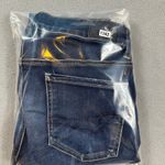 American Eagle  Jeans 8 Long Womens Jegging Super Stretch Blue Mid Rise Skinny Photo 7