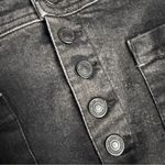 Free People  Old School Love Denim Black Jumper Mini Dress Size 0 Photo 6