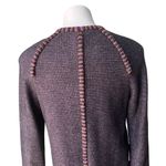 Missoni  Purple/Black Wool Blend Sweater Coat , Sz 4 Photo 7