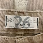 Free People High Rise Distressed Khaki Jeans Photo 8