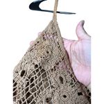 Crochet Tan Cropped Top‎ Size undefined Photo 3