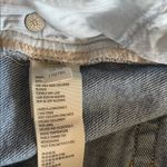 We The Free high waisted distressed raw edge hem denim shorts size 31 Photo 8