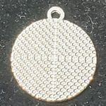 Pittsburg Steelers Logo Pendant Silver Tone 1/2" Gold Photo 1