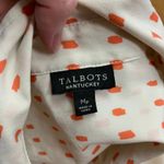 Talbots Nantucket Women's Sleeveless Button Down Top Collared Career Casual M Photo 3
