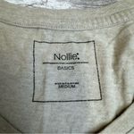 Nollie Basics Womens Casual Basic Tee T Shirt M Med Medium Tan Light Brown Beige Photo 4