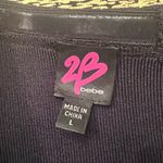 2B Bebe Gold & Black Foil Strapless Bodycon Cocktail Holiday NYE Dress Sz Large Photo 2